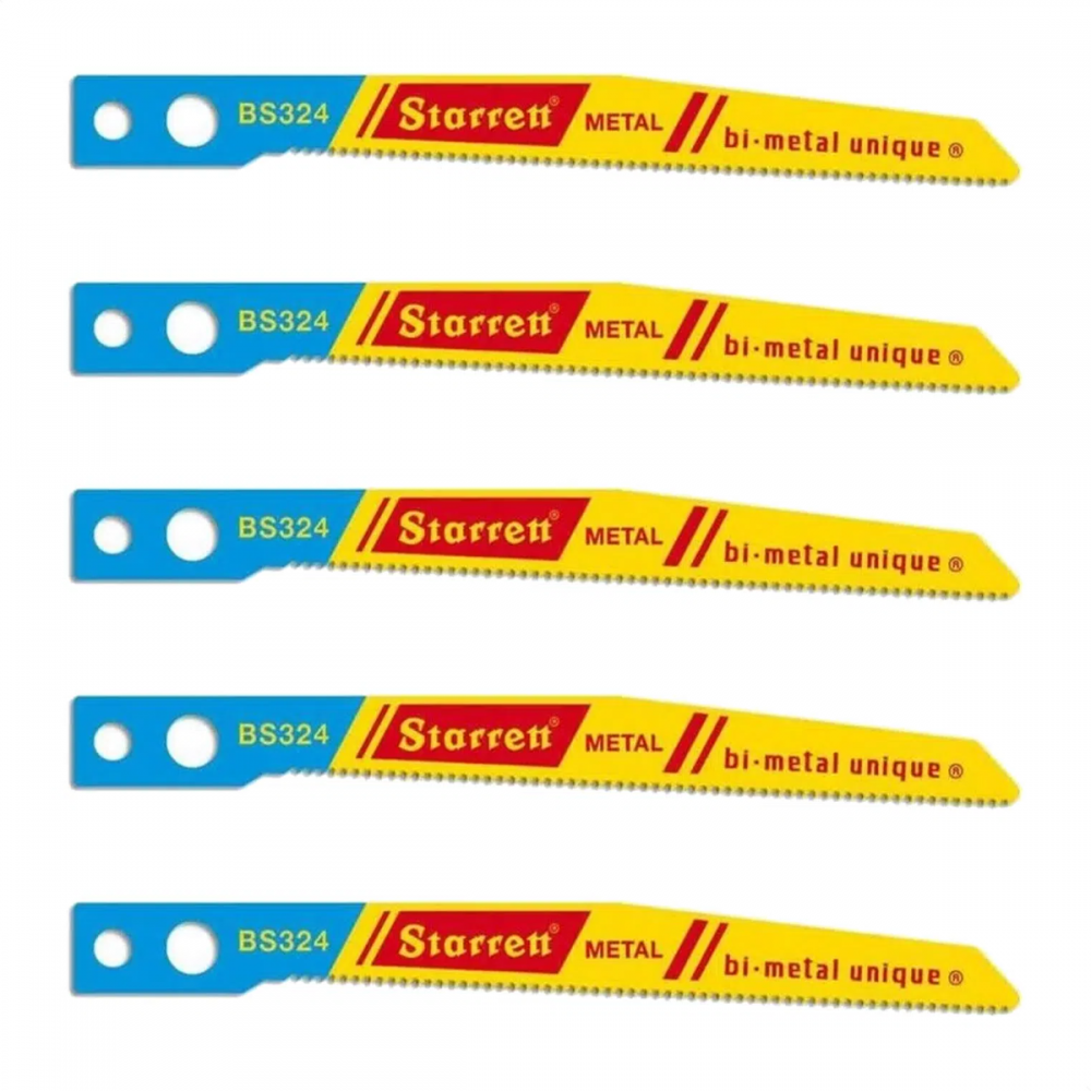Lâmina de Serra Tico-Tico Bi-Metal 24 Dentes BS324 Starrett