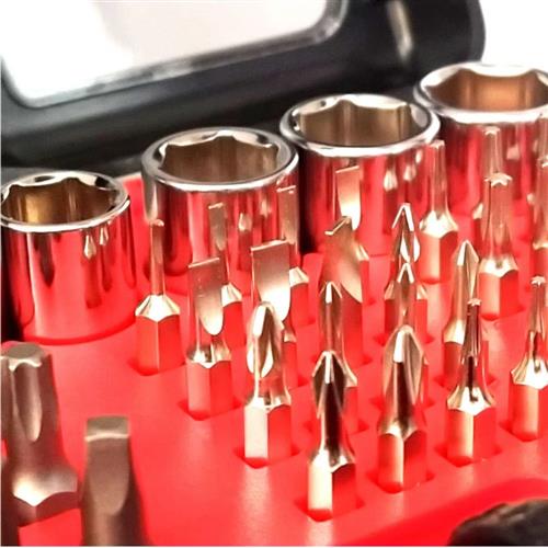 Jogo De Bits E Soquetes Cromo Vanadium 78 Peças 117859 - Mtx