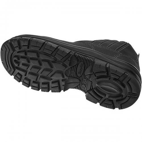 Botina de Segurança de Couro com Elástico Preto 11SFB48-BP - Marluvas