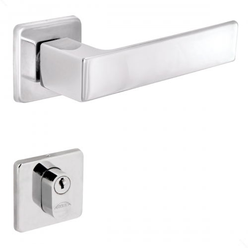 Fechadura Chess externa Cromada escovada - Arouca