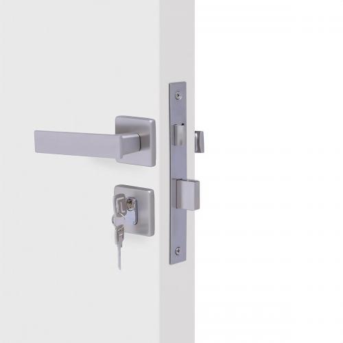 Fechadura Externa Quadra com Roseta ZM 701-80E - Pado