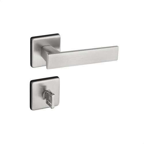 Fechadura para Banheiro Quadra com Roseta ZM 701-80B - Pado