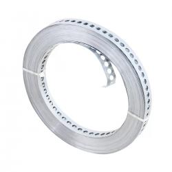 Fita Perfurada De Aço 17mm X 10 Metros Zincado