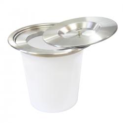 Lixeira Inox de Embutir para Granito 5 Litros 8590 - Jomer
