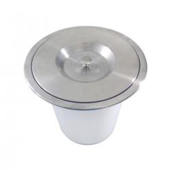 Lixeira Inox de Embutir para Granito 5 Litros 8590 - Jomer