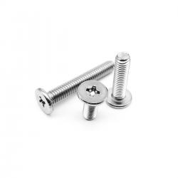 Parafuso CPL Tampinha Rosca Máquina Phillips 1/4x1/2 - 100 Peças