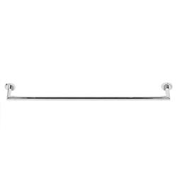 Toalheiro Para Banheiro Linha Roma Lcr05 60cm Latao Cromado Positano