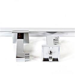 Toalheiro Para Banheiro Veneza Lcv03 30cm Latao Cromado Positano