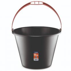 Balde Plastico Extra Forte Multiuso 10l Preto 608p - Atlas