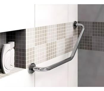 Barra De Apoio Angular 30cm Acessibilidade Ba8006 Italy Line