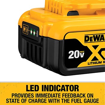 Bateria Íon De Lítio 5ah 20v Dewalt Dcb205