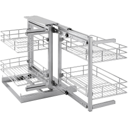 Canto Magico Articulado 2367 Direito ou Esquerdo 610X585X540MM Cromado