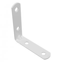Cantoneira L 2.1/2" Pol. 63mm Branca - Unidade