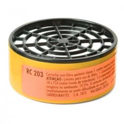 Cartucho Filtro Rc 203 Para Mascara Respiratória Unidade