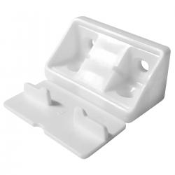 Conector de Canto C/Capa Plastica Branca