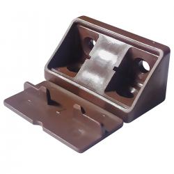 Conector Universal Para Canto 44mm Marrom - Hafele