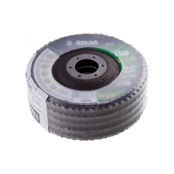 Disco Abrasivo Flap 115mm Gr120 AT24/120 Aluminio Atlas