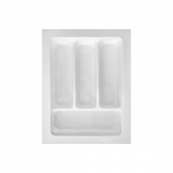Divisor Organizador de Talheres DT-04 para Gaveta 365x481mm Branco - Moldplast