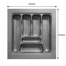 Organizador de Gaveta N 30 460mm x 475mm Cinza