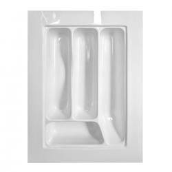 Divisor Organizador de Talheres DT-50 para Gaveta 294x414mm Branco - Moldplast