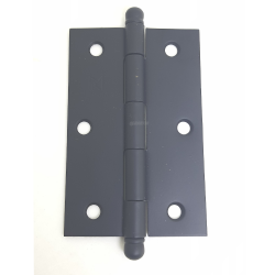 Dobradica Leve 5300 3 Pol. Aco Epoxi Preto com 3 Pecas - Rodrigues