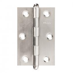 Dobradiça Sem Rolamento 3.1/2" Cromo Acetinado SM3521 - Pado