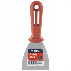 Espátula de Aço Carbono 8cm Cabo Plástico 175/8 - Atlas