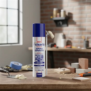 Espuma Expansiva Para Vedação 500ml Kisafix
