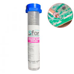 Estanho em Fio para&nbsp;Solda&nbsp;3 metros&nbsp;4858 Sforplast