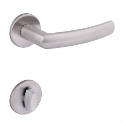 Fechadura Brava WC Inox Polida Cromado - Arouca