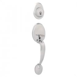 Fechadura Externa Blim Blim 650 Zamak Cromado - Arouca