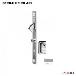 Fechadura Externa Bico de Papagaio ZM 430 Cromada - Pado