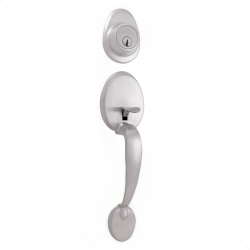 Fechadura Externa Blim Blim 650 Cromo Escovado - Arouca
