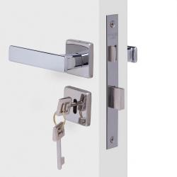 Fechadura Interna Quadra com Roseta ZM 701-80I - Pado