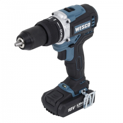 Furadeira e Parafusadeira de Impacto 1/2 Pol. 18V com Bateria e Carregador WS2319K2 - Wesco