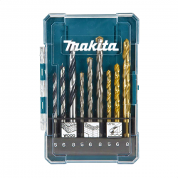 Jogo de Broca Misto 5mm à 8mm com 9 Peças D-71962 Makita