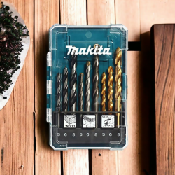 Jogo de Broca Misto 5mm à 8mm com 9 Peças D-71962 Makita