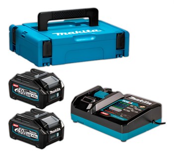 Kit Bateria E Carregador 40v Bl4025 Dc40ra Com Maleta Makita