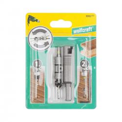 Kit Escareador com Bit e Suporte 4 Peças 3082 - Wolfcraft