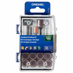 Kit Mini Retífica Para Lixar/Afiar 31 Peças Dremel