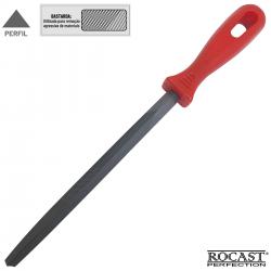 Lima Triangular Bastarda Com Cabo 10 Polegadas - Rocast