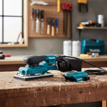Lixadeira Orbital Bateria Xgt 40v Bo007cgz Makita Azul-aço 50 Hz / 60 Hz