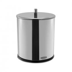 Lixeira com Tampa 5,4L em Aço Inox 3030/202 Decorline - Brinox