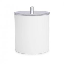 Lixeira PP com Tampa Inox 3400/202 5,4L Branca - Brinox