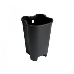 Lixeira Redonda com Pedal e Balde 80205 Champagne 5L - Ghelplus