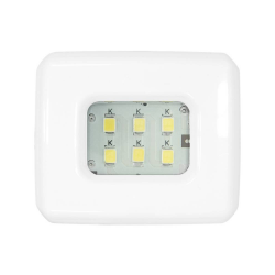 Luminária Led Spot Branco Frio de Embutir Para Móveis Branco 1,5W 1510