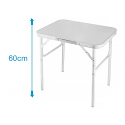 Mesa Dobrável em Alumínio com Tampo de MDF 600x450 695828 - Palisad