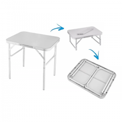 Mesa Dobrável em Alumínio com Tampo de MDF 600x450 695828 - Palisad