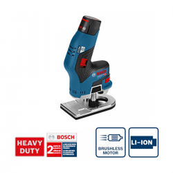 Mini Tupia a Bateria 12V GKF 12V-8 Baretool - Bosch