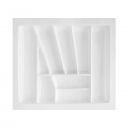 Divisor Organizador de Talheres DT-10 para Gaveta 567x502mm Branco - Moldplast